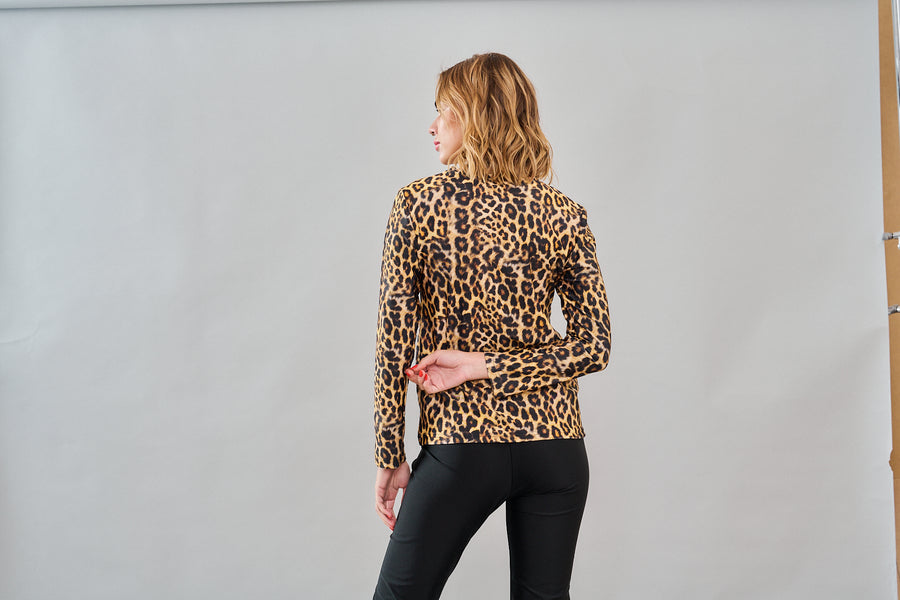 Polera Selva Leopardo